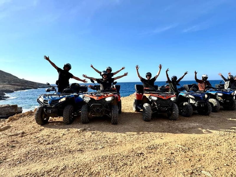 Ag. Pelagia: Nature Quad Tour & Village visit - Off-road cliff path and panoramic sea views you can feel