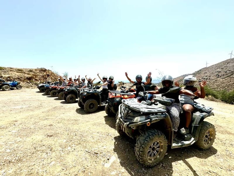 Ag. Pelagia: Nature Quad Tour & Village visit - Achlada off-road adventure and guided village walking