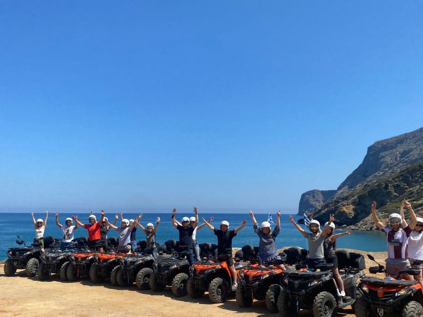 Agia Pelagia Crete Quad Bike authentic backland Tour - El Greco and Fodele: art vibes and a useful break