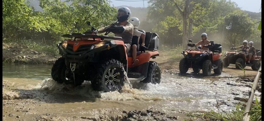 Agia Pelagia Crete Quad Bike authentic backland Tour - Quad bike basics in Agia Pelagia, starting at Peninsula Resort and Spa