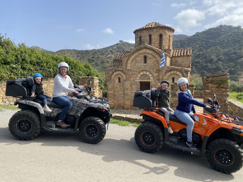 Agia Pelagia Crete Quad Bike authentic backland Tour - Olive mill time: the guided tour and the free tasting