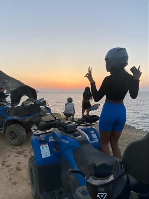 Agia Pelagia: Sunset or Morning Quad Tour & Ghost Town Visit - Practical tips so your ride stays fun, not frustrating