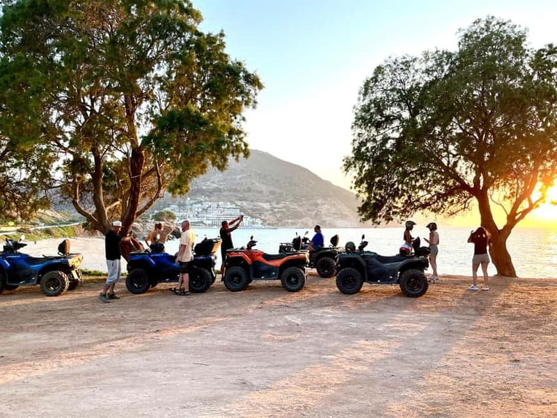 Agia Pelagia: Sunset or Morning Quad Tour & Ghost Town Visit - Ghost town visit: abandoned cottages with a real sense of place
