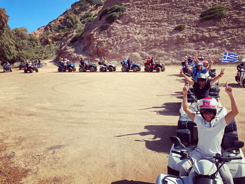 Agia Pelagia: Sunset or Morning Quad Tour & Ghost Town Visit - Sunset time in Fodele: plan for the magic, accept the weather