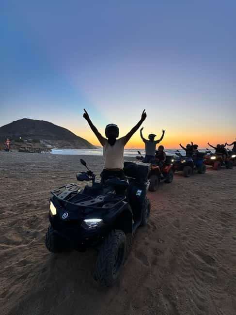 Agia Pelagia: Sunset or Morning Quad Tour & Ghost Town Visit - The practice course plus scenic off-road riding in Agia Pelagia
