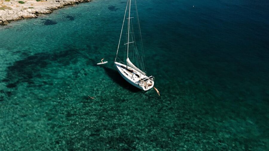 Agios Nikolaos: Golden Hour Sailboat Tour with Wine & Snacks - Mirabello Bay sailing segment: views, pacing, and photos without stress