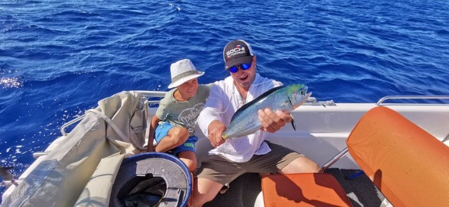 Agios Nikolaos: Mirabello Bay Fishing Trip - When the bite slows down, the captain moves