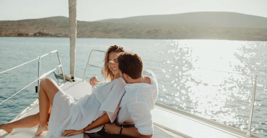 Agios Nikolaos: Mirabello Bay Sailing Cruise with Meal - The Mirabello Bay stretch: views first, photos second