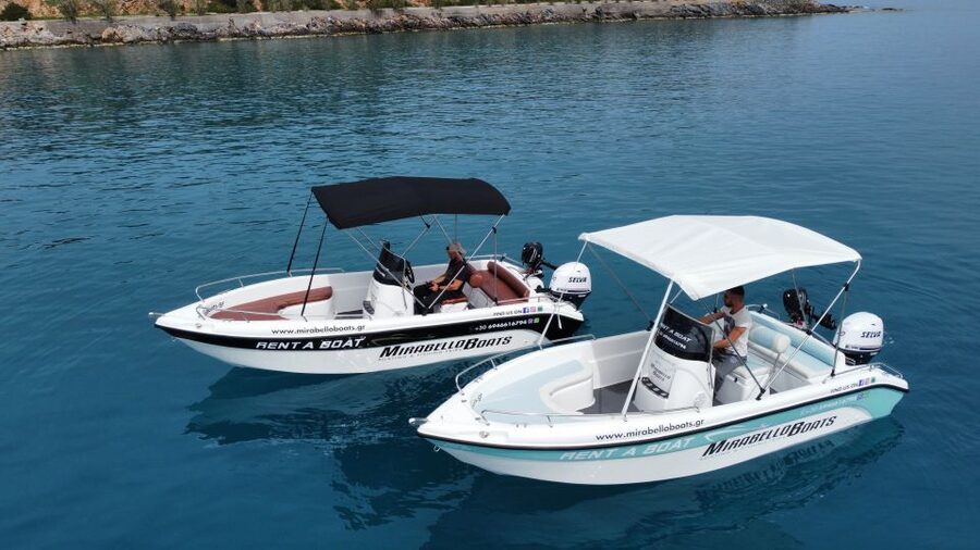 Agios Nikolaos: Motorboat or Speedboat Rental - Agriomantra and tame-your-cool moments at the end of the gorge