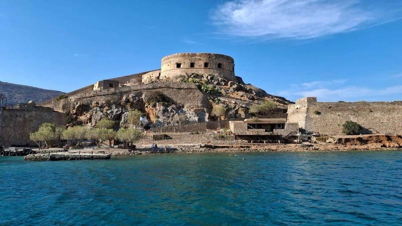 Agios Nikolaos: Spinalonga PM Catamaran Cruise with Dinner - Dinner Onboard: Mediterranean Plates Plus Kids Meals