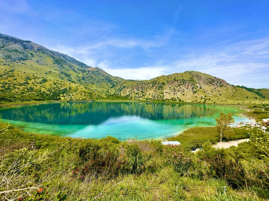 All Day Family Tour to Rethymno & Kournas Lake | JMP Tours - Kournas Lake, the calm freshwater break
