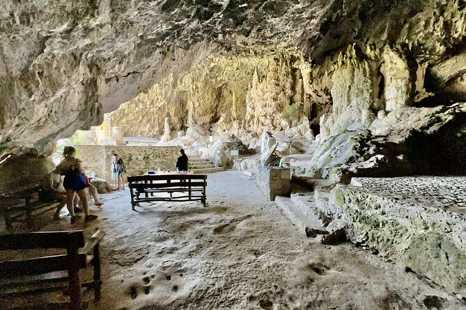 All Day Private Family Tour to Elafonisi Beach & Agia Sofia - Agia Sofia Cave: formations, Byzantine roots, and the stair reality