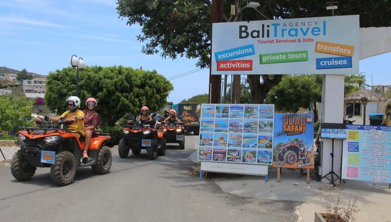 Bali & Panormo Rethymno:Quad Safari & visit Cave 57km 4hours - Olive Groves, Country Roads, and Dirt Roads You Actually Get to Enjoy
