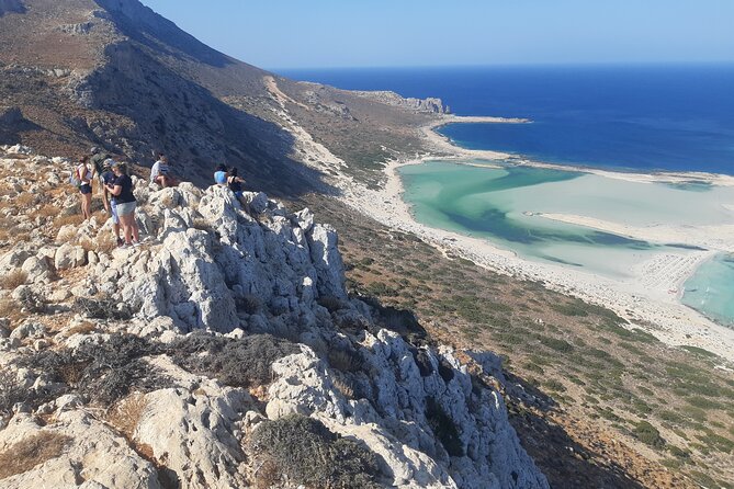 Balos & Falassarna Beach - Jeep Tour with Loungers and Lunch - Balos Lagoon viewpoint: stunning photos with a short walk, not a big hike