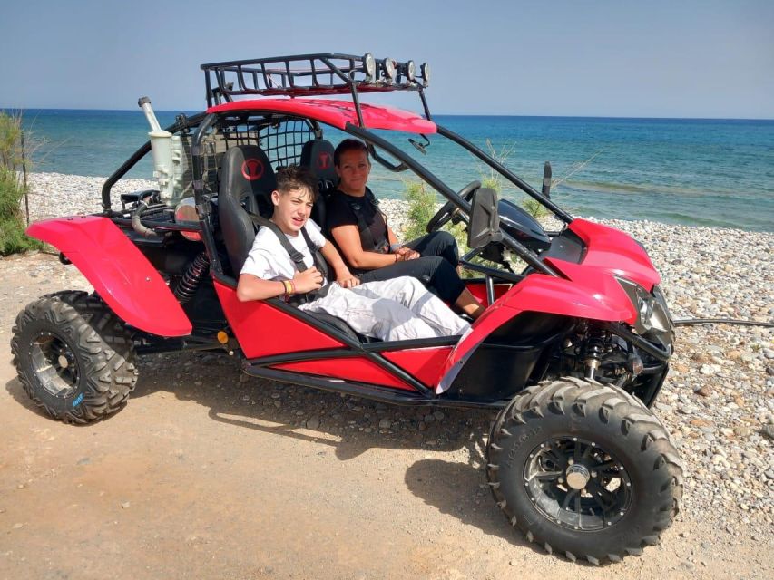 buggy safari half day 4 hours 4 hours ( hersonissos -Malia) - The Milatos Cave stop: big size, multiple entrances, and a small memorial
