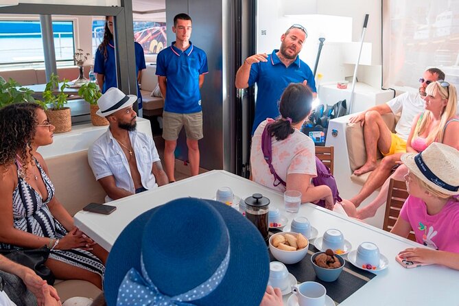 Chania: Afternoon Catamaran trip - Dinner, Drinks & Sunset - Boarding at Kolymvari: what your first 15 minutes are really for