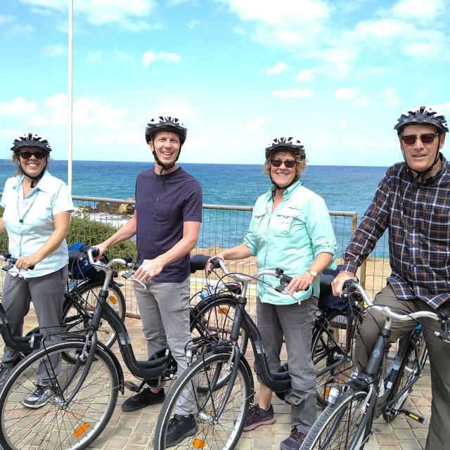 Chania Alternative Sunset Bike Tour - Pedal beyond the old town walls: clock, barracks, garden, court