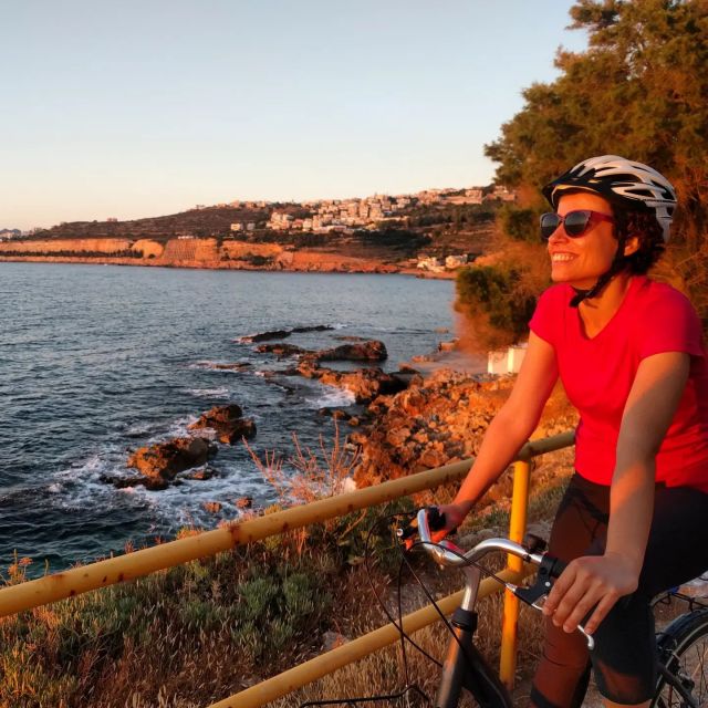 Chania Alternative Sunset Bike Tour - Halepa, the aristocratic district, and the Venizelos link