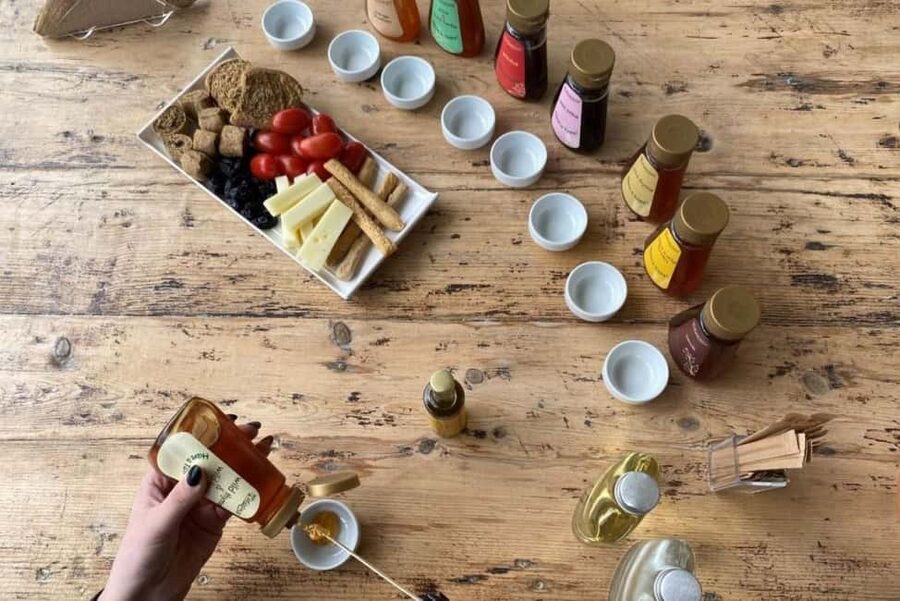 Chania Area: Food Tasting Tour with Winery Visit & Swim Stop - Getting From the Chania Area To Vouves: The Day’s Pace and Pickup Plan