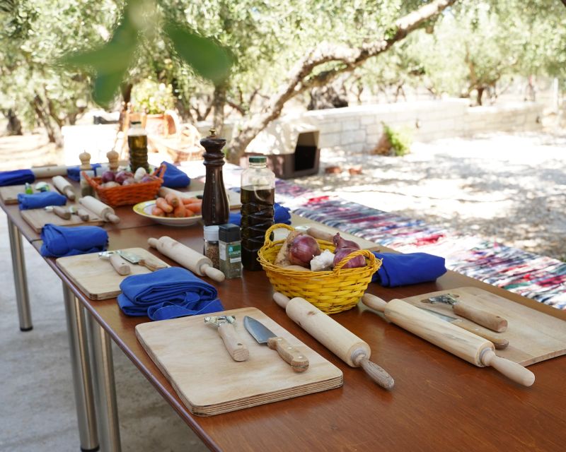 Chania: Authentic Cooking Class - Kalitsounia pies: rolling dough, filling with cheese and wild greens