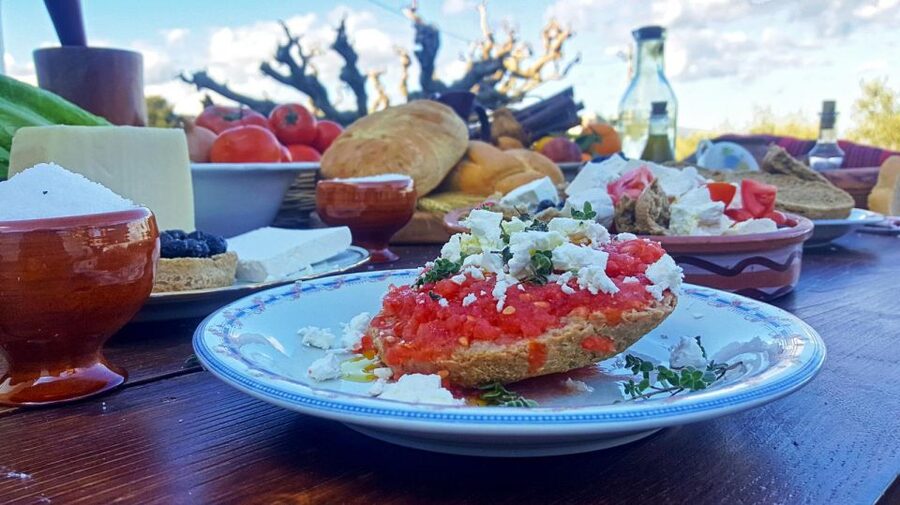 Chania: Authentic Cooking Class in the White Mountains - Back at the Home Base: Cheese, Wine, and Why It Comes Before Cooking