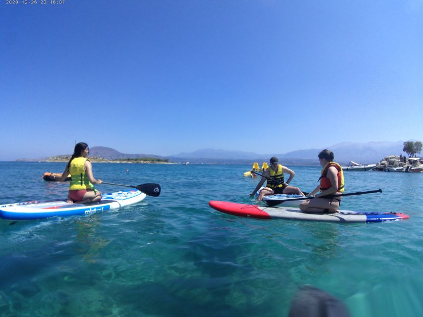 Chania: Boat Trip with Guided Snorkeling & Stand-Up Paddling - Stand-Up Paddling Lesson: Learning Balance Without Feeling Like a Pro