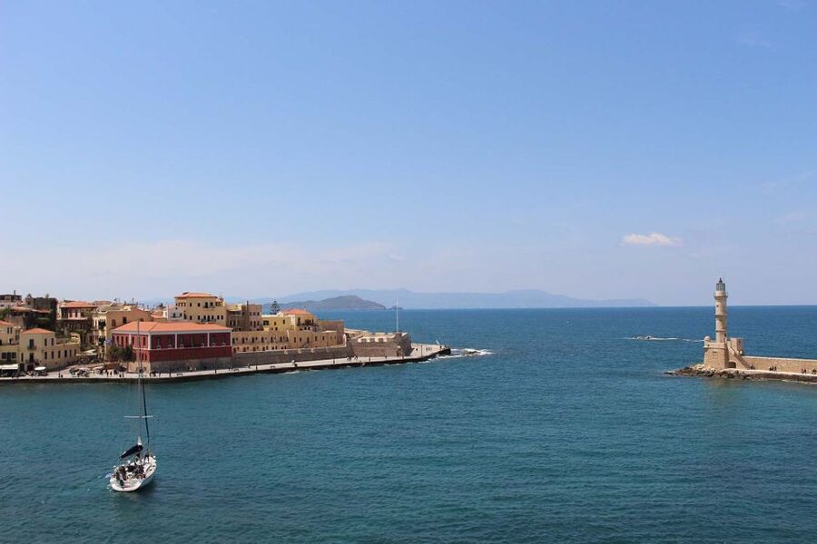 Chania: City Highlights Small Group Bike Tour - Byzantine Walls of Chania: Seeing the City Layer Up
