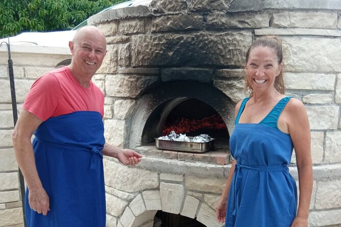 Chania Cooking Class-The Authentic Enjoy traditional Cretan meal - Welcome Coffee, Garden Cookies, Then The Menu Map