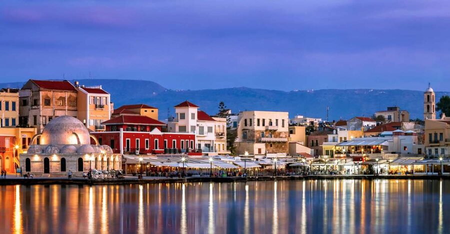 Chania Evening From Rethymno - Why Chania at sunset is worth the evening bus