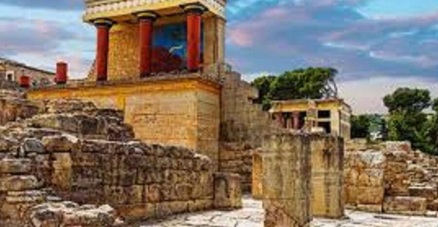 Chania - Knossos Palace Guided Tour - Arrival and guided time at Knossos Palace: where myth becomes layout