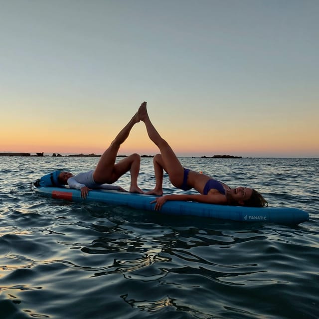Chania: Morning or Sunset Stand-up Paddleboard Pilates - The core benefits you’ll actually feel
