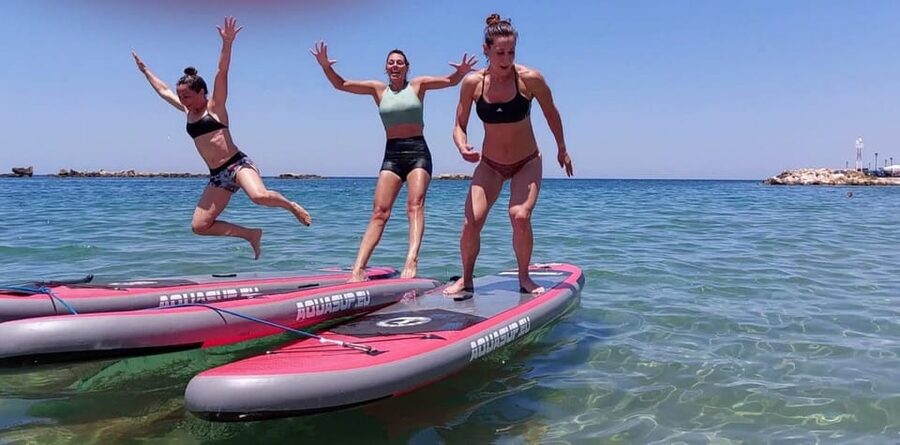Chania: Morning or Sunset Stand-up Paddleboard Pilates - What to bring so you’re comfortable from start to finish