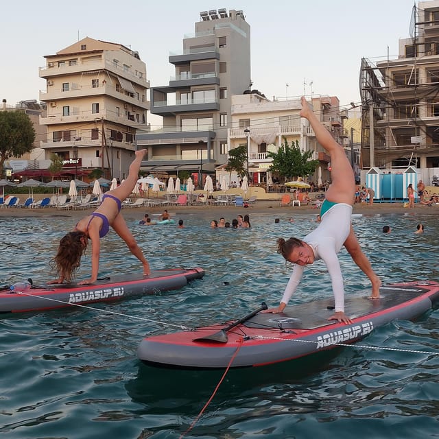 Chania: Morning or Sunset Stand-up Paddleboard Pilates - Price and value: is $42 worth it?