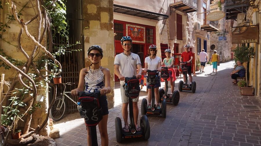 Chania: Old City & Venetian Harbor Discovery on Segways - Splantzia area, seeing more than the main postcard lanes