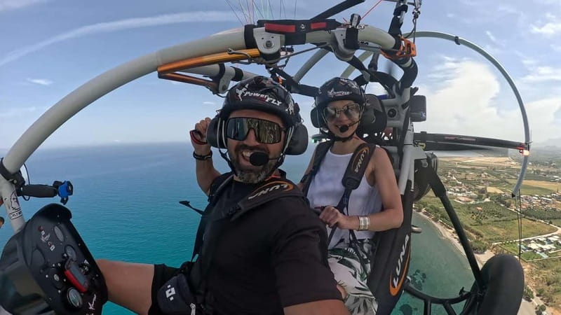 Chania: Paratriking Experience with a Professional Pilot - Takeoff and flight: quick lift, steady comfort, and big views