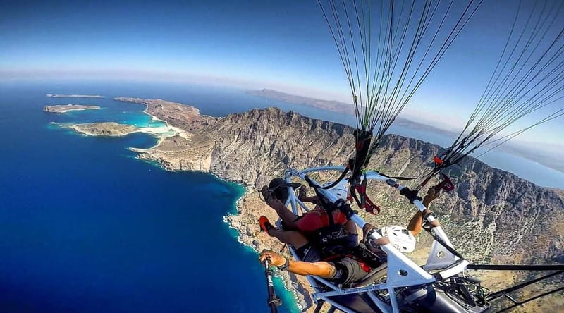 Chania: Paratriking Experience with a Professional Pilot - The pre-flight part: meeting, prep, and getting ready fast