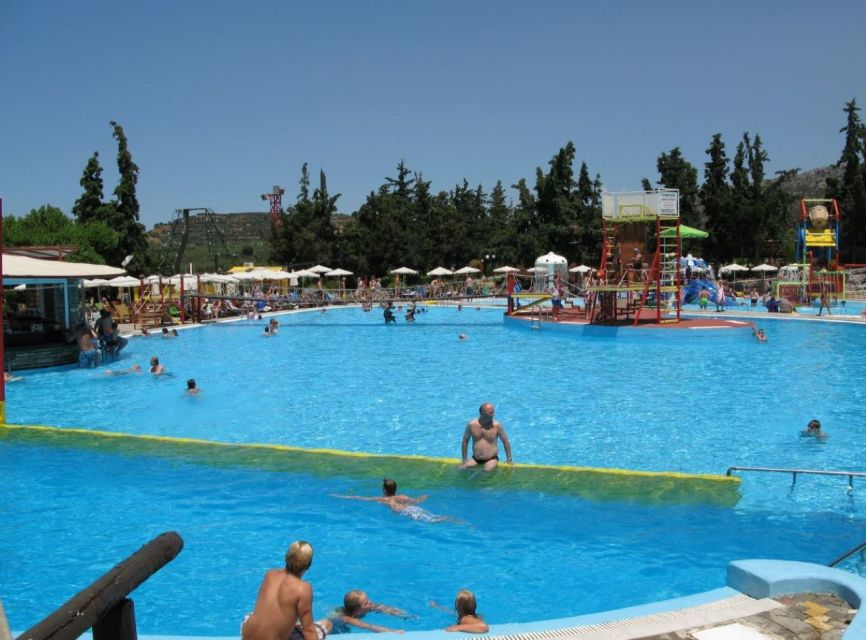 Chania & Rethymno:Limnoupolis Water Park with Lunch+Transfer - How to pace your day: maximize slides without burning out