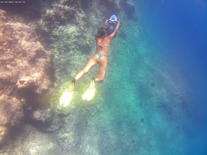 Chania: Sea Scooter Snorkeling boat tour - Snorkeling around Souda Bay: what the stops are really for