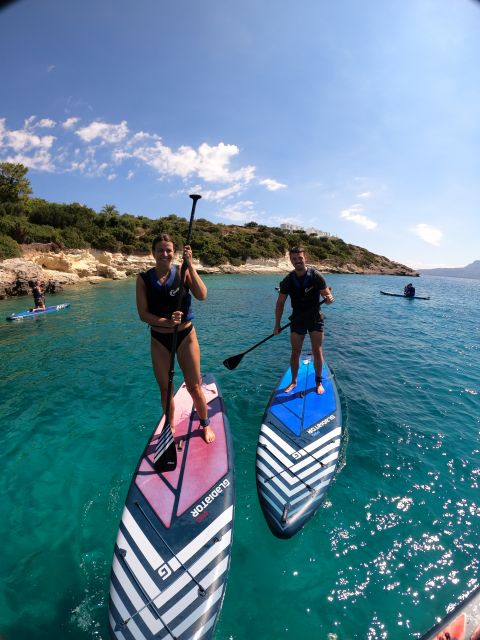Chania: Stand-Up Paddleboard Small Group Tour - Marathi Bay Along the Coast: Rock Formations and 360 Degree Views