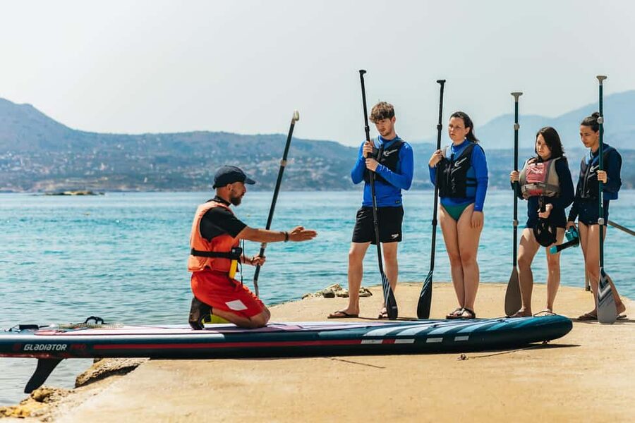 Chania: Stand-Up Paddleboard Small Group Tour - Loutraki’s Calm Water, Swim Breaks, and the Fragile Mediterranean Life