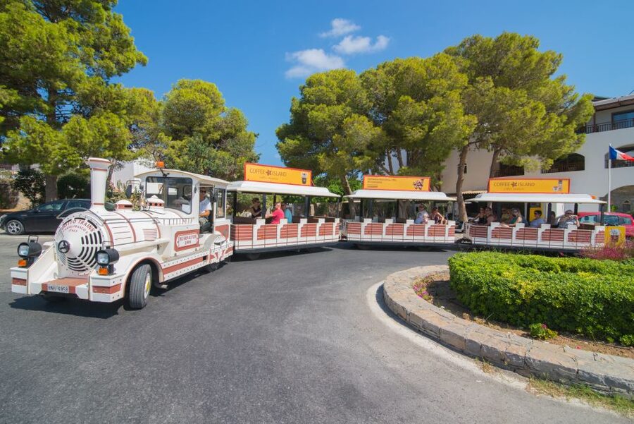 Chersonissos: Mini-Train City Highlights Tour - Beach Time at Analipsi and Anisaras: What You Will Actually See