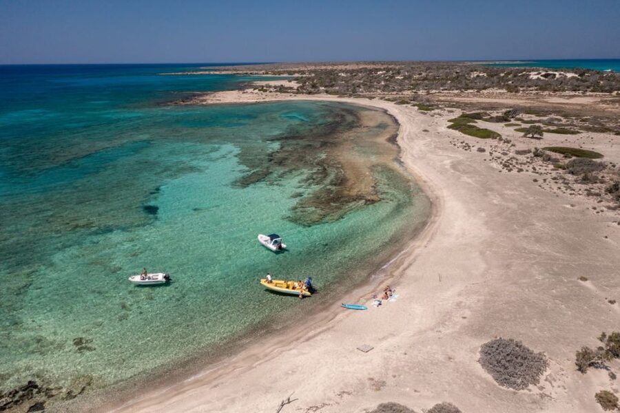Chrisi Island Morning Boat Trip - The Island Block: 3 Hours to Swim, Snorkel, and Take Photos