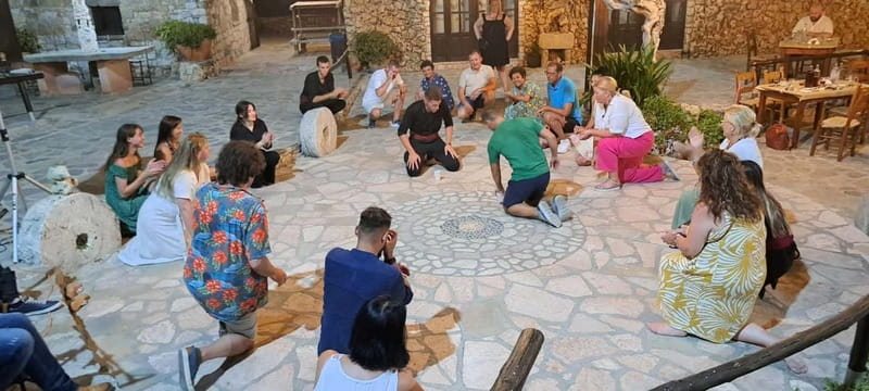 Cretan Night Experience – Dinner, Music & Dance - Lyra and laouto: the music segment you’ll feel while you eat