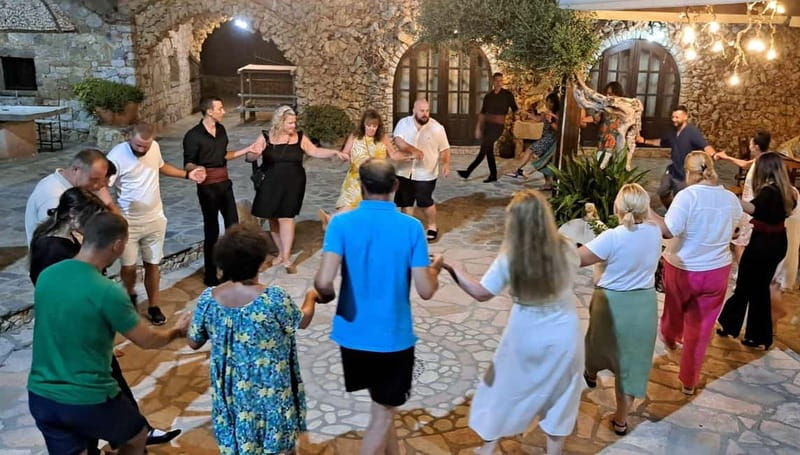 Cretan Night Experience – Dinner, Music & Dance - The fixed menu: what you’ll actually taste in Crete