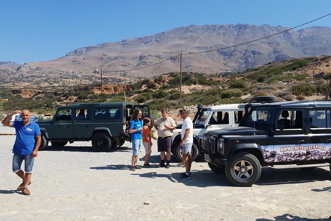 Cretan Safari – 4x4 Adventure to Preveli Beach with Lunch - Spili: a Venetian lion fountain, coffee, and small-town browsing