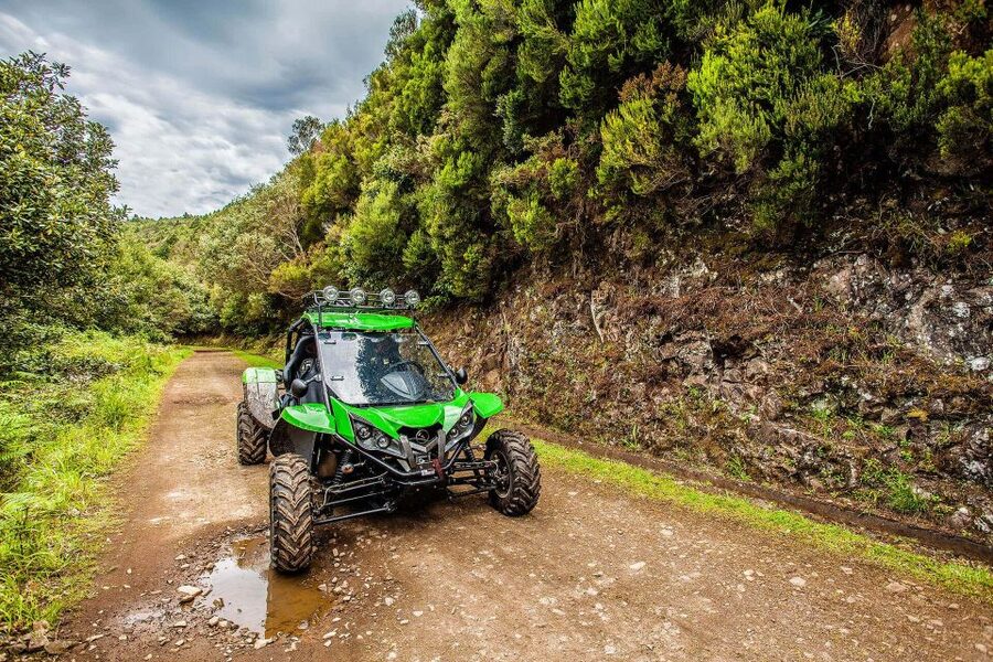 Crete buggy safari - The early sights around Malia Palace, seen from a distance with context