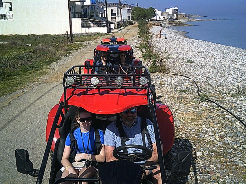 Crete buggy safari - Sisi and Milatos: villages, small ride breaks, and building appetite for the cave