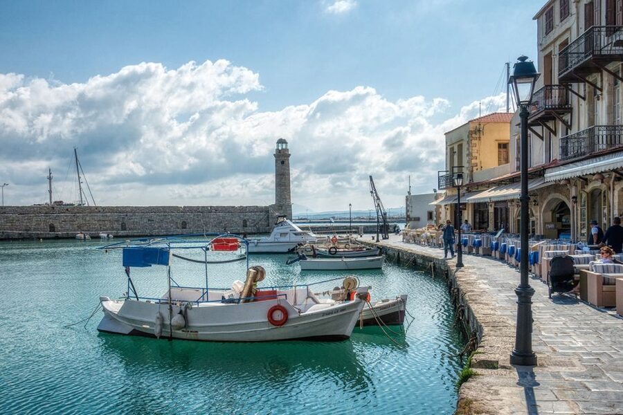Crete:Day Trip to Rethymno City,Chania City and Kournas Lake - Rethymno Old Town: Fortezza Views and Moorish-Med vibes