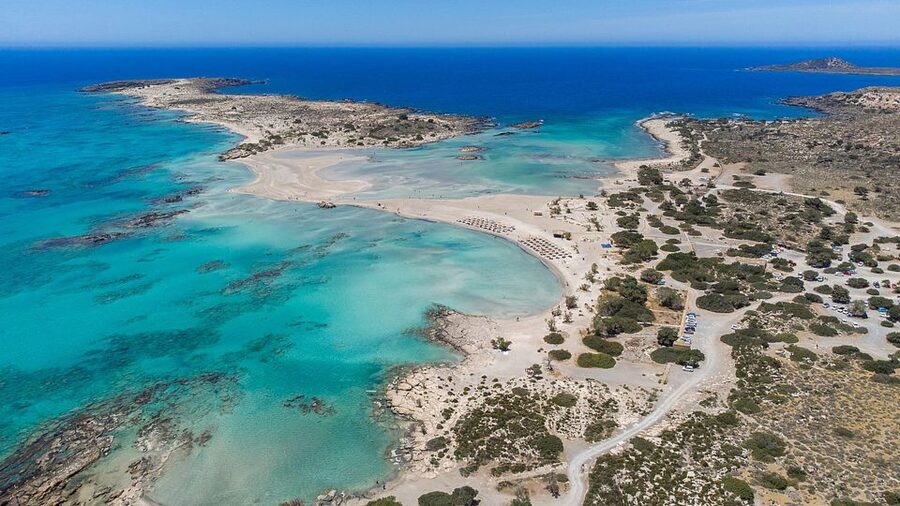 Crete: Elafonisi Pink Beach Excursion - Lagoons, Dunes, and the Small Island Crossing