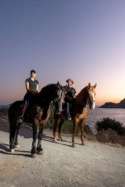Crete Horse Riding: Mesmerising Sunset Ride - Sunset on Horseback in Crete, how the 1.5 hours really plays out